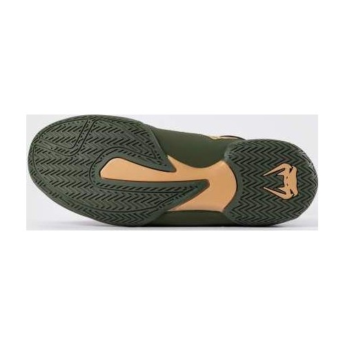 Venum Contender Boxing Shoes - Military Green/Sand