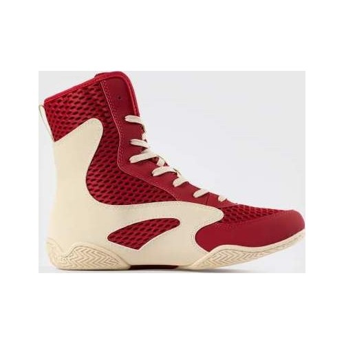 Venum Contender Boxing Shoes - Ruby Red/ Ivory