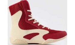 Venum Contender Boxing Shoes - Ruby Red/ Ivory