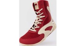 Venum Contender Boxing Shoes - Ruby Red/ Ivory