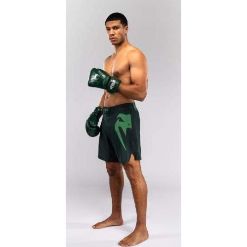 Venum Light 5.0 Fightshorts - Forest Green/Light Green