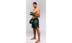 Venum Light 5.0 Fightshorts - Forest Green/Light Green