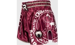Venum x Rajadamnern Muay Thai Shorts - Burgundy