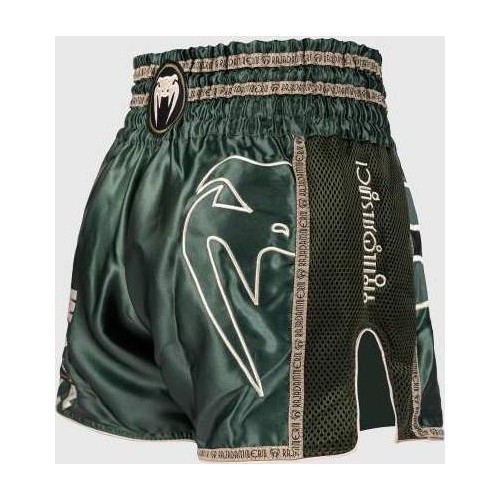 Venum x Rajadamnern Muay Thai Shorts - Military Green