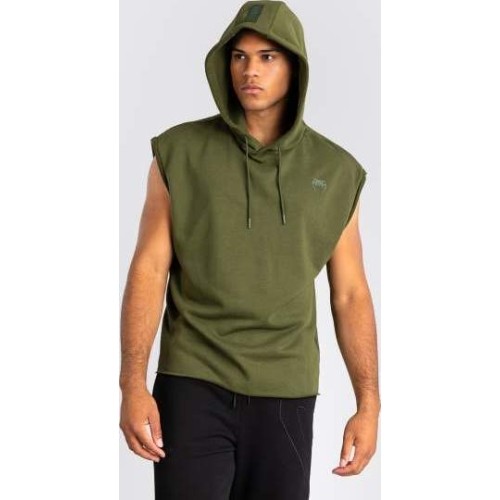 Venum Divide Sleeveless Hoodie - Military Green