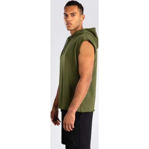 Venum Divide Sleeveless Hoodie - Military Green