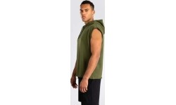 Venum Divide Sleeveless Hoodie - Military Green