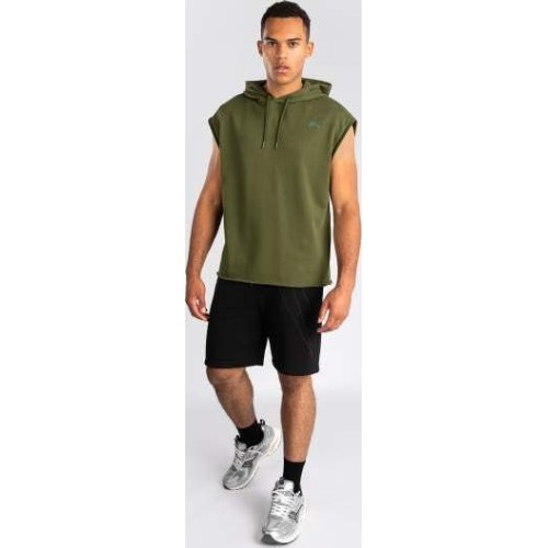 Venum Divide Sleeveless Hoodie - Military Green