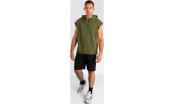 Venum Divide Sleeveless Hoodie - Military Green