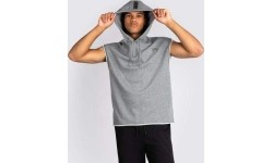 Venum Divide Sleeveless Hoodie - Heather Grey