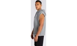 Venum Divide Sleeveless Hoodie - Heather Grey