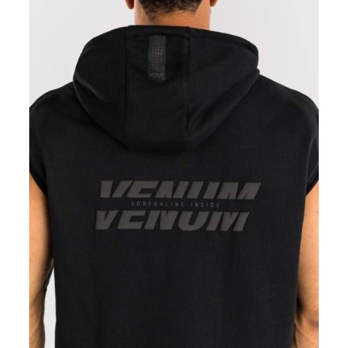 Venum Divide Sleeveless Hoodie - Black