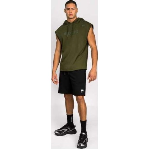 Venum Boxing VT Sleeveless Hoodie - Military Green