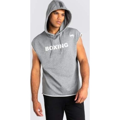 Venum Boxing VT Sleeveless Hoodie - Heather Grey