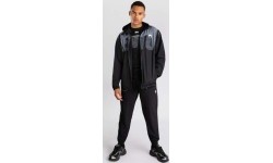 Venum Adrenaline Track Jacket - Black/Silver Grey
