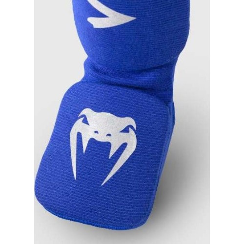 Venum Kontact Shinguards - Royal Blue/ Silver