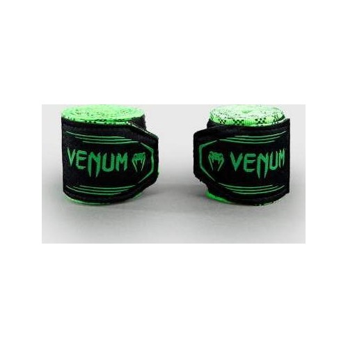 Venum Tartan Handwraps - Neon Green