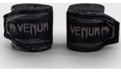 Venum Santa Muerte Handwraps - Black/White