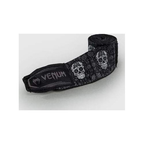 Venum Santa Muerte Handwraps - Black/White