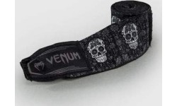 Venum Santa Muerte Handwraps - Black/White