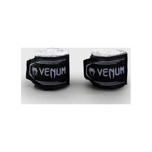 Venum Bats Night Handwraps - Black/White
