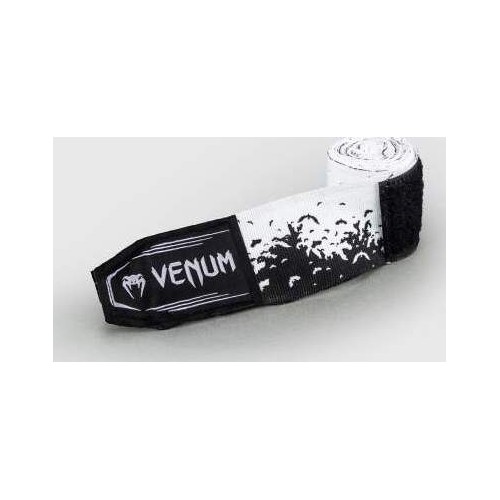 Venum Bats Night Handwraps - Black/White