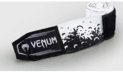 Venum Bats Night Handwraps - Black/White