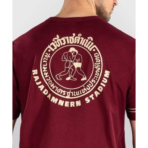 Venum x Rajadamnern T-Shirt - Burgundy