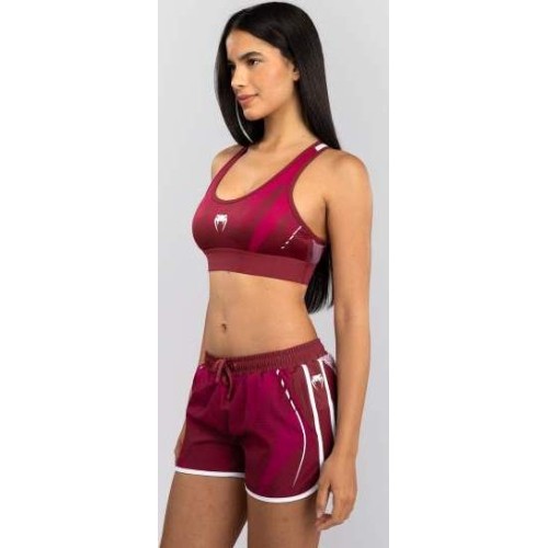 Venum Adrenaline Women's Sports Bra - Burgundy/ Pink