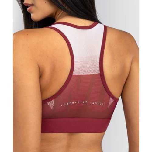Venum Adrenaline Women's Sports Bra - Burgundy/ Pink