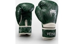 Venum Contender 1.5 XT Kids Boxing Gloves - Forest Green/Off White
