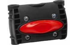 Vaikiškos kėdutės laikiklis Polisport // prie rėmo 24-40 mm, skirtas Bubbly maxi, Guppy maxi, Koolah, Boodie, Bilby ir Wallaroo