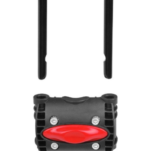 Vaikiškos kėdutės laikiklis Polisport // prie rėmo 24-40 mm, skirtas Bubbly maxi, Guppy maxi, Koolah, Boodie, Bilby ir Wallaroo