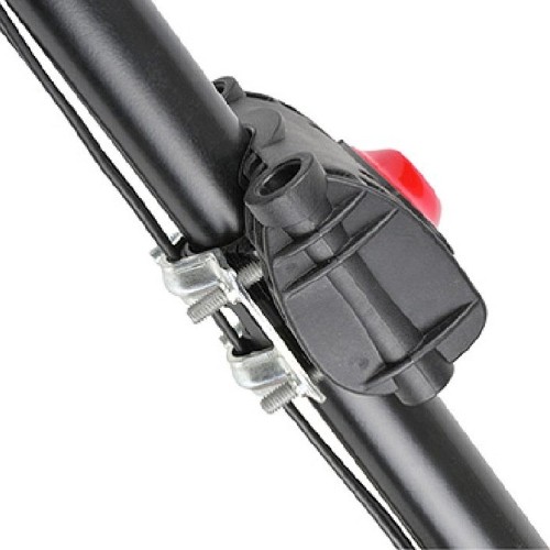 Vaikiškos kėdutės laikiklis Polisport // prie rėmo 24-40 mm, skirtas Bubbly maxi, Guppy maxi, Koolah, Boodie, Bilby ir Wallaroo