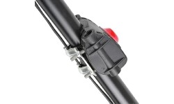 Vaikiškos kėdutės laikiklis Polisport // prie rėmo 24-40 mm, skirtas Bubbly maxi, Guppy maxi, Koolah, Boodie, Bilby ir Wallaroo