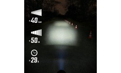 Priekinė lempa Sigma AURA 40 USB