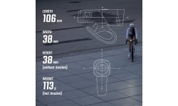 Priekinė lempa Sigma AURA 40 USB