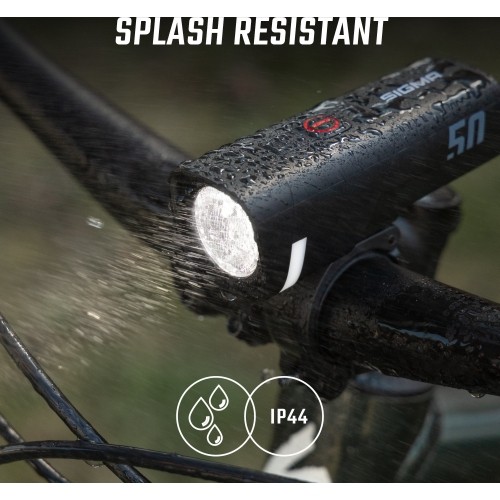 Priekinė lempa Sigma AURA 50 USB