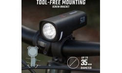 Priekinė lempa Sigma AURA 50 USB