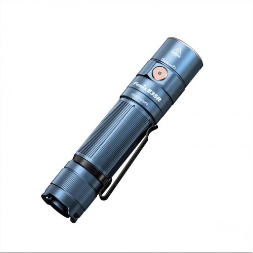 Latarka LED Fenix E35R granatowa