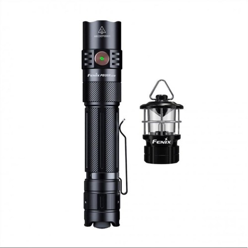 Zestaw latarek LED Fenix PD35R ACE i CL01, czarny
