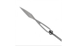 Nóż szyjny Civivi D-Art C21001-1 srebrny