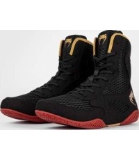 Venum Contender Boxing Shoes - Black/Gold/Red