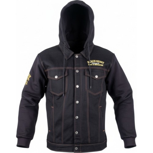 Motorcycle Jacket W-TEC Black Heart Reeftor - Black