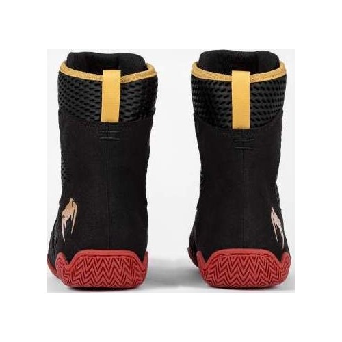 Venum Contender Boxing Shoes - Black/Gold/Red