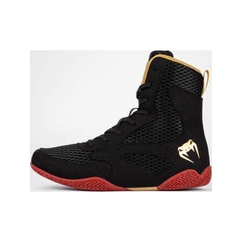 Venum Contender Boxing Shoes - Black/Gold/Red