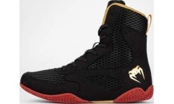 Venum Contender Boxing Shoes - Black/Gold/Red