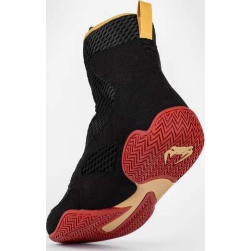 Venum Contender Boxing Shoes - Black/Gold/Red