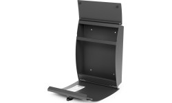 Skrzynka na listy pocztowa ścienna stal galwanizowana antracyt ModernHome