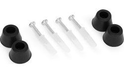 Skrzynka na listy pocztowa ścienna stal galwanizowana antracyt ModernHome